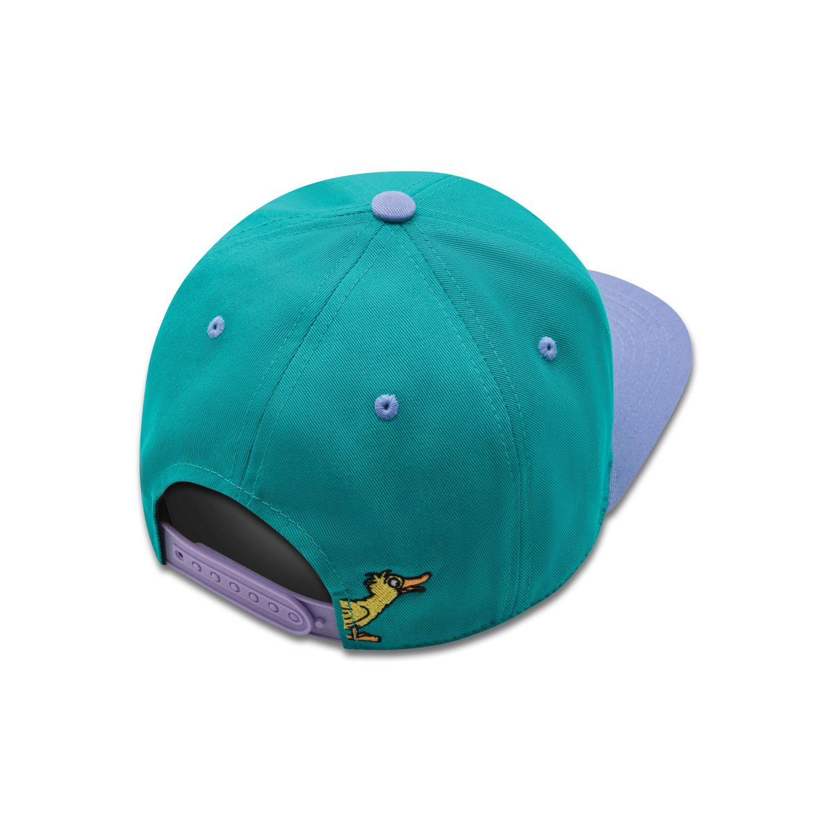 koaa – souris, éléphant et canard « The Crew » – snapback turquoise/bleu