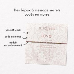 Morse Code Bracelet: Love