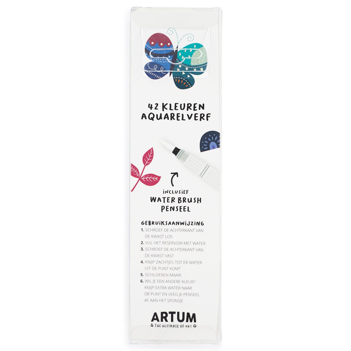 Aquarellfarben-Set mit 42 Farben