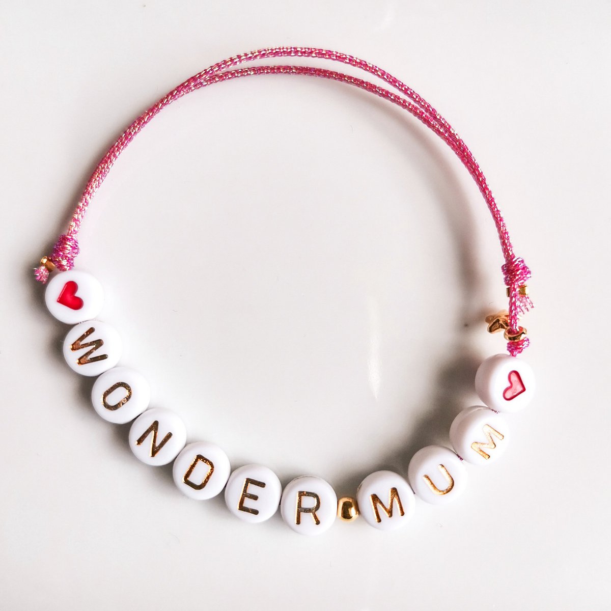 Bracelet cordon Fête des Mères