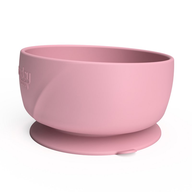 SILIKONE SKÅL MED SUGEKOP PINK