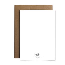 Greeting card "To the baptism"