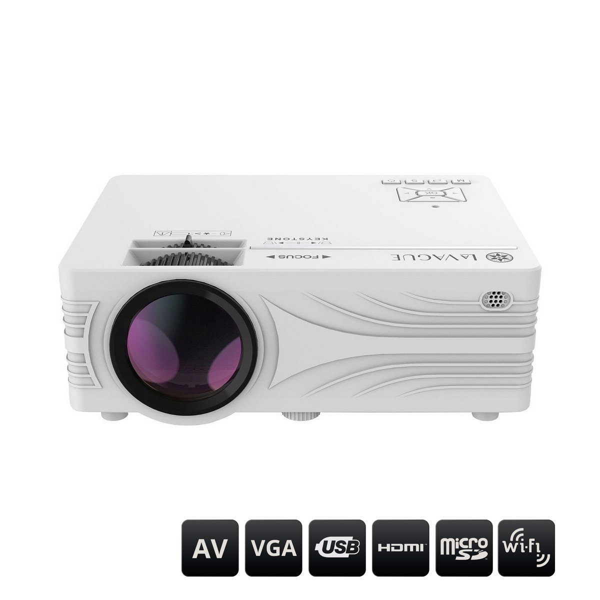 LV-HD240 Wi-Fi LED-Projektor white