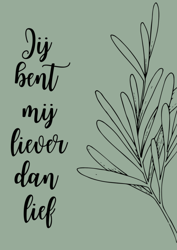 Du bist mehr als süß zu mir