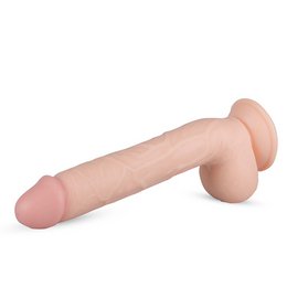 Real Fantasy - Gode Réaliste Elvin Avec Sac À Billes - 21 cm