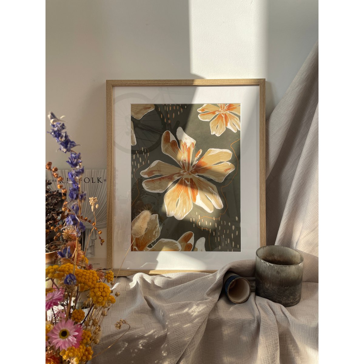 'Gibraltar Campion' Art Print