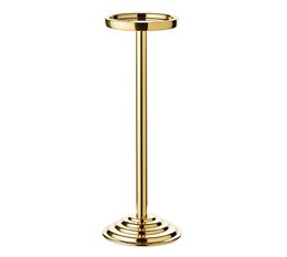 Sektkühler Capri med stativ i guld H 83 cm