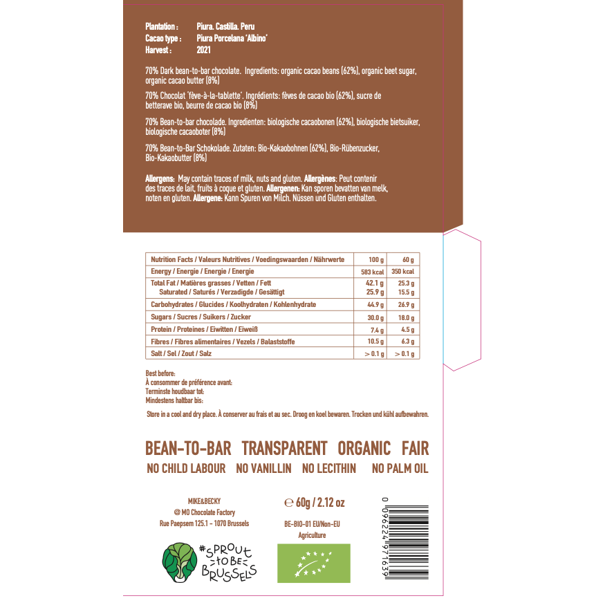 Piura 70 % – Peru – BIO