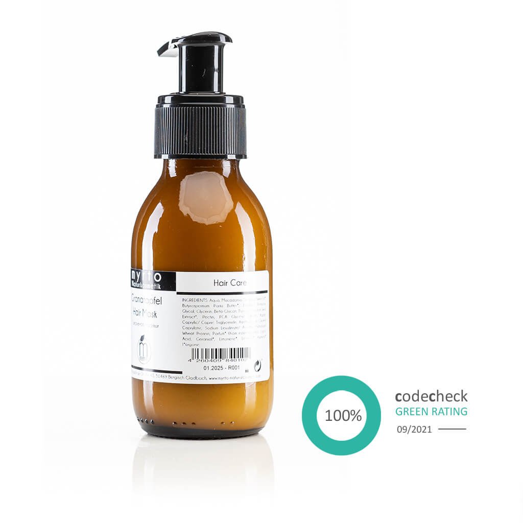 myrto Bio Hair Mask Melograno - Trattamento senza risciacquo per capelli danneggiati