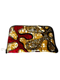 Kitenge | Sac pliable Camel Rouge