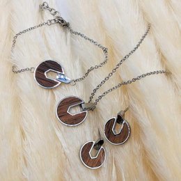 Infinity jewelry set