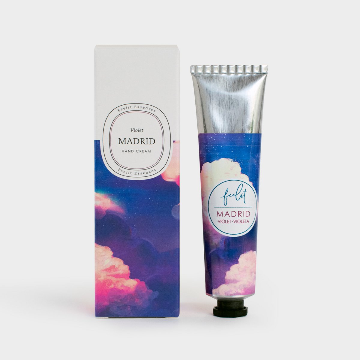 Natural hand cream. Violet fragrance. Madrid Collection