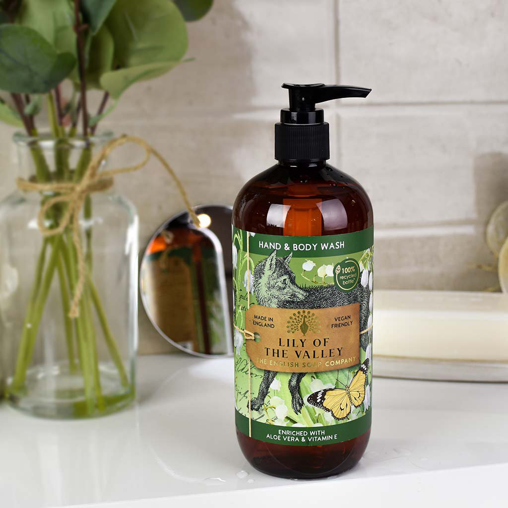 ENGLISH SOAP C° Hand & Body Wash 500ml - Lily of The Valley