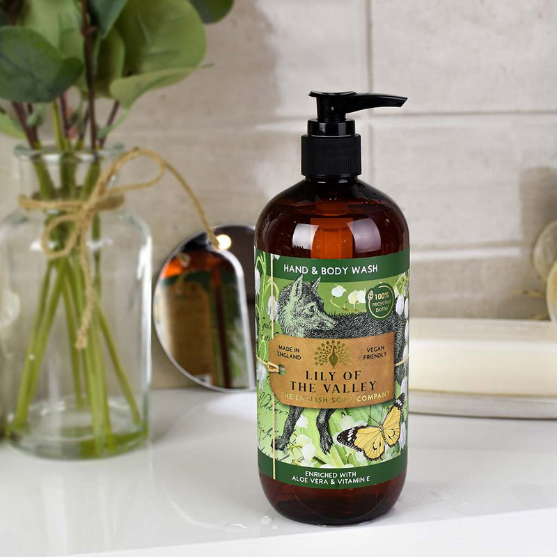 ENGLISH SOAP C° Hand & Body Wash 500ml - Lily of The Valley