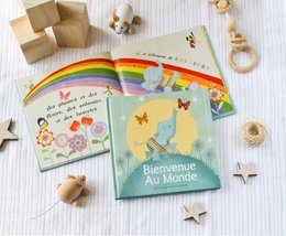Welkom op de wereld - cadeau voor een pasgeboren baby