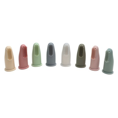 SNUFIE | Finger Toothbrush | Set of 2 | BLUSH & PINK