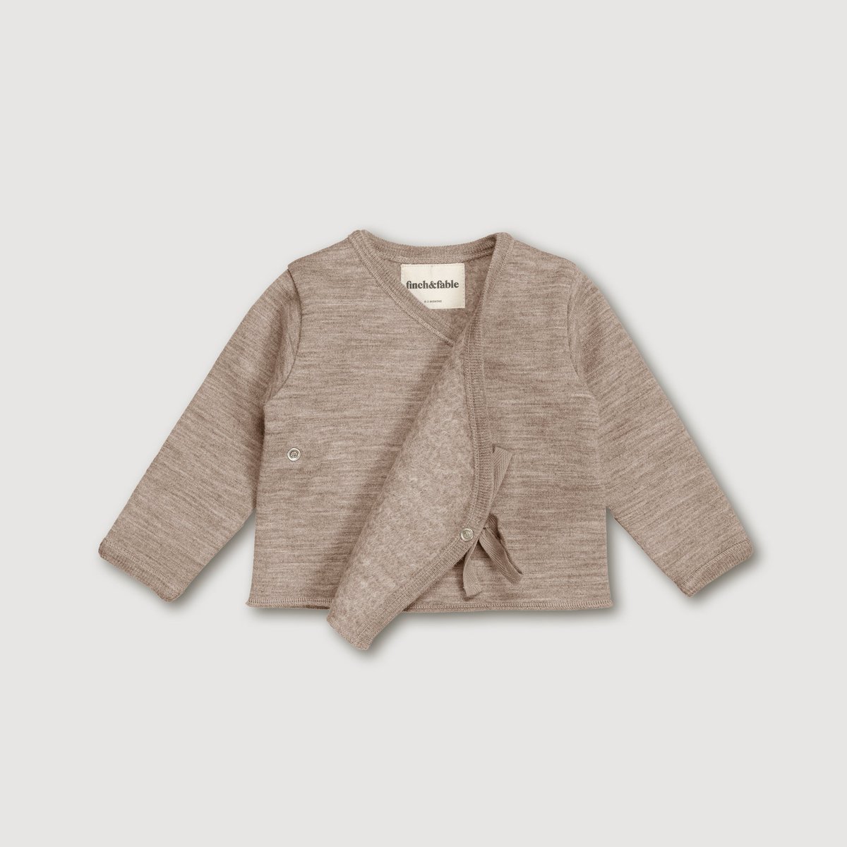 Cardigan en laine polaire - Sable