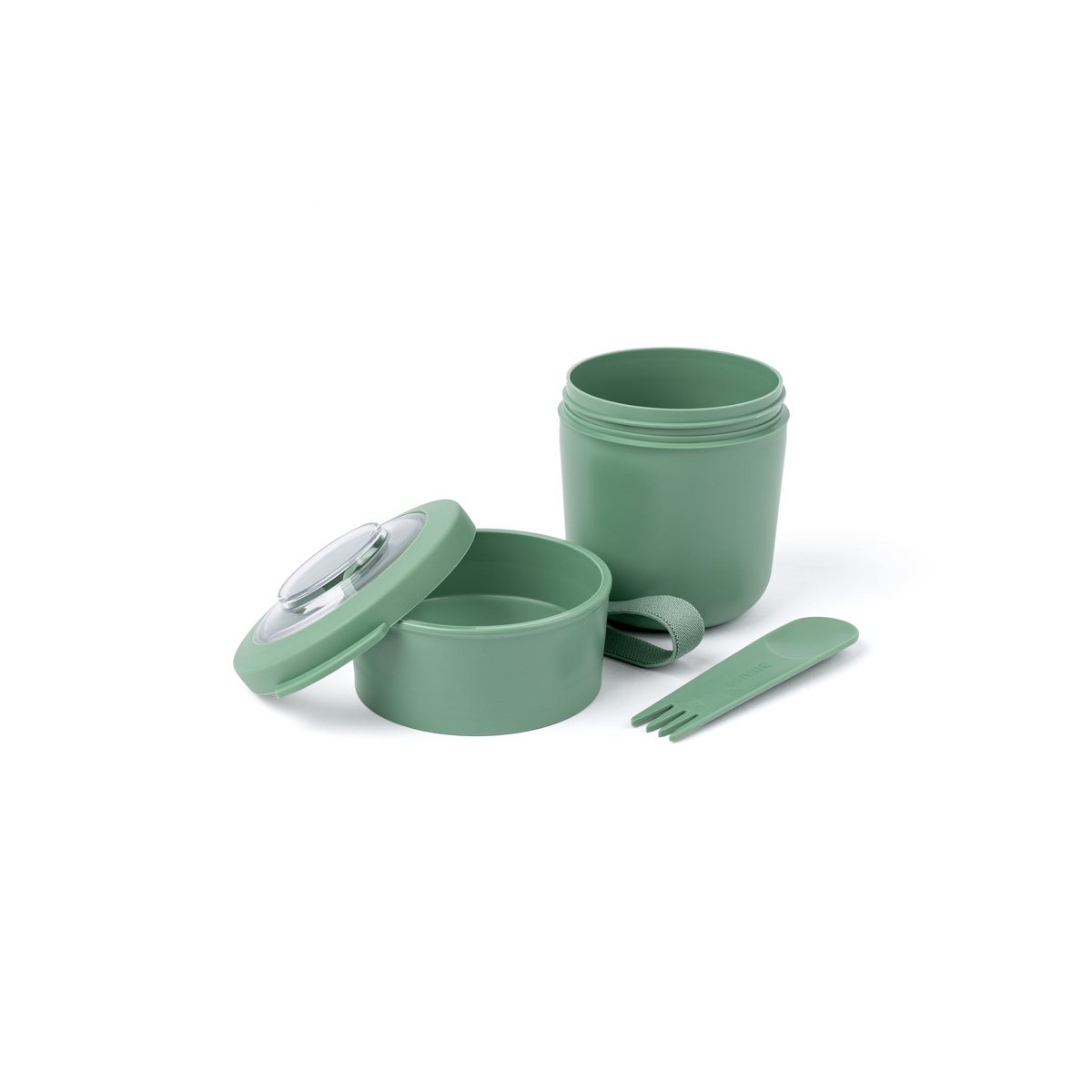 Tylla Duo Breakfast Bowl – Separate Compartments for Granola & Yoghurt On the Go (150ml + 450ml)