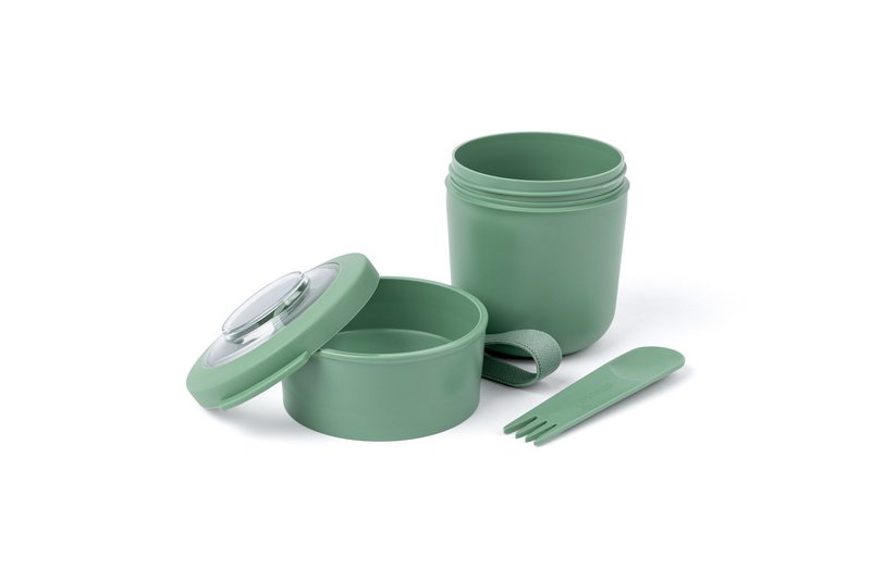 Tylla Duo Breakfast Bowl – Separate Compartments for Granola & Yoghurt On the Go (150ml + 450ml)