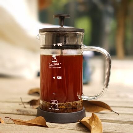 Timemore French Press Doppelfiltermasche 600ml