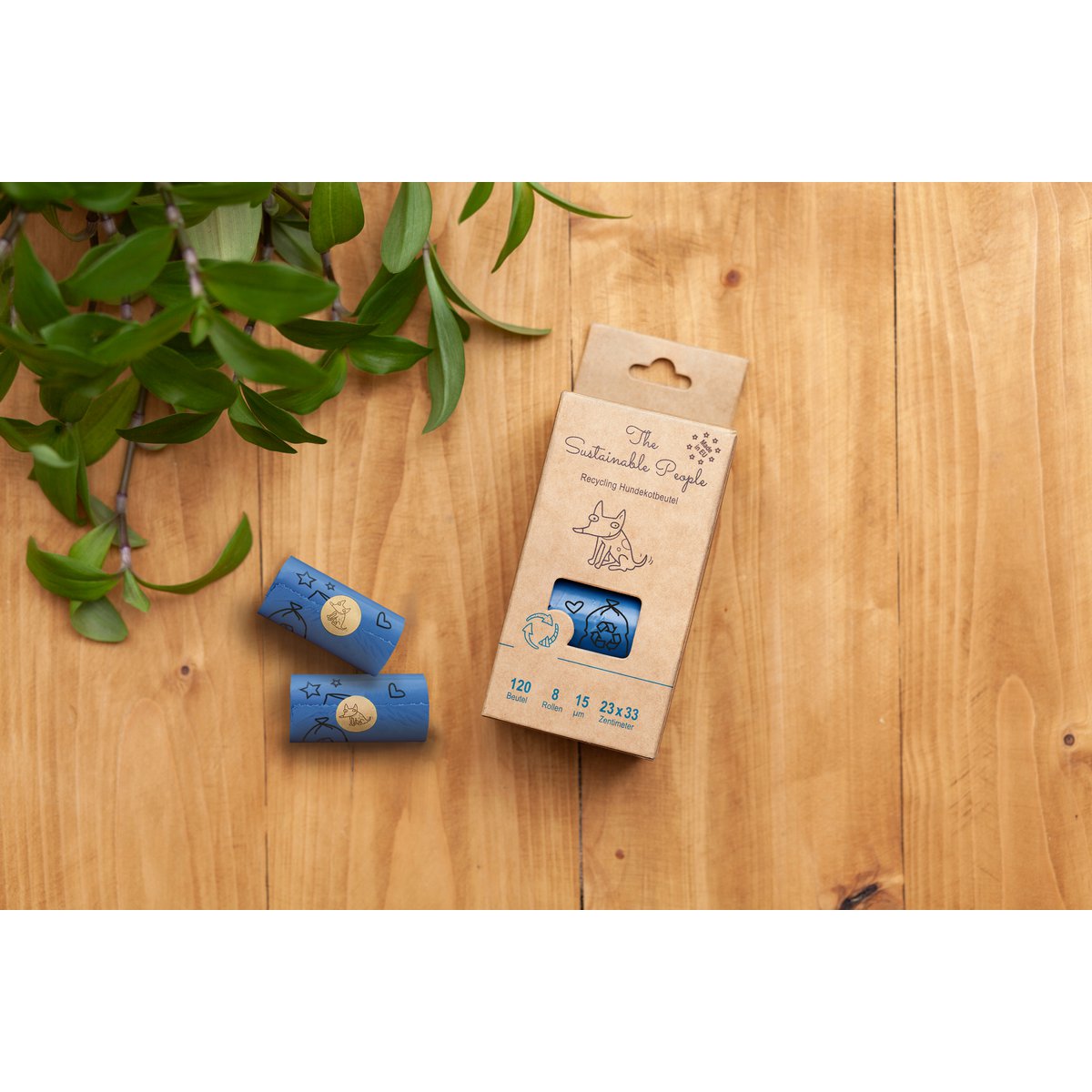 Recycled Poop Bags, Made in EU, Blue Angel certified