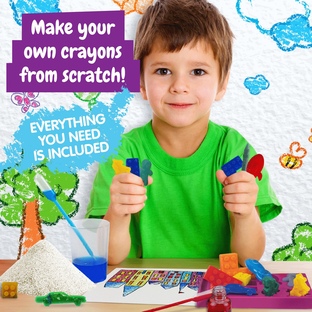 Crayons Lab - Juguetes educativos para niños (7 idiomas)