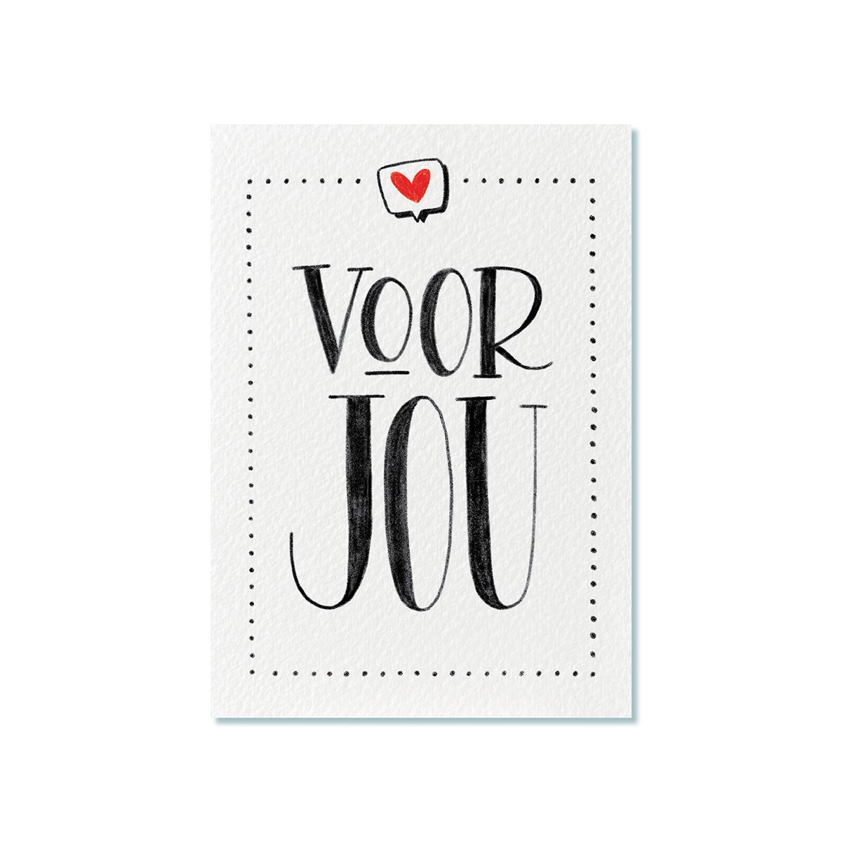 Ansichtkaart | Voor jou