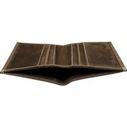 Arrigo Cognac -colored buffalo leather credit card holder, card holder and card holder with billpiece compartment