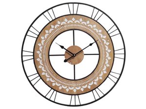 WANDUHR AUS METALL/HOLZ HM2321008
