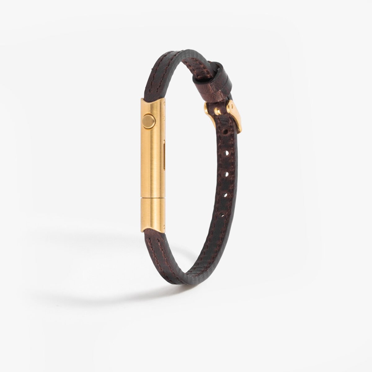 Self-defense Bracelet - Classic - Wood | Gold