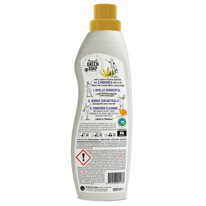 Premium Wasmiddel Amber & Ylang Ylang