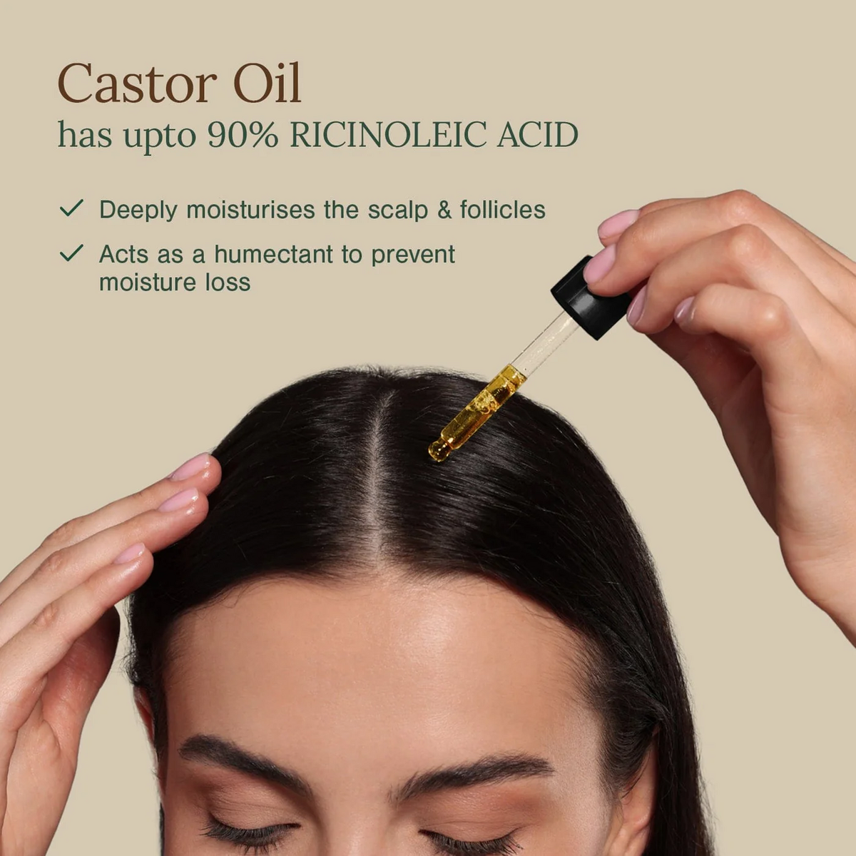 Organic Castor Cold Pressed Carrier Oil - 30ml