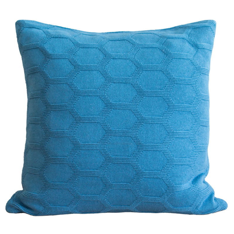 Herdenkissen-Cover-Blau
