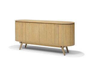 Rimini sideboard 170cm Mango Naturel 4 doors
