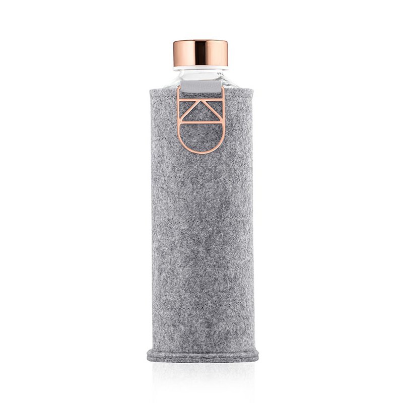 EQUA Glass Bottle With Felt Cover