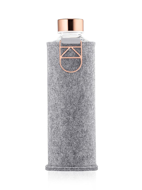 EQUA Glass Bottle With Felt Cover
