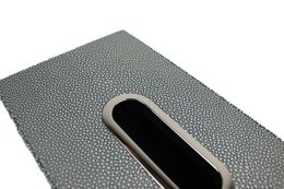 Scatola da asciugamano taberk box di tergicristalli cosmetici blu raggi sintetici
