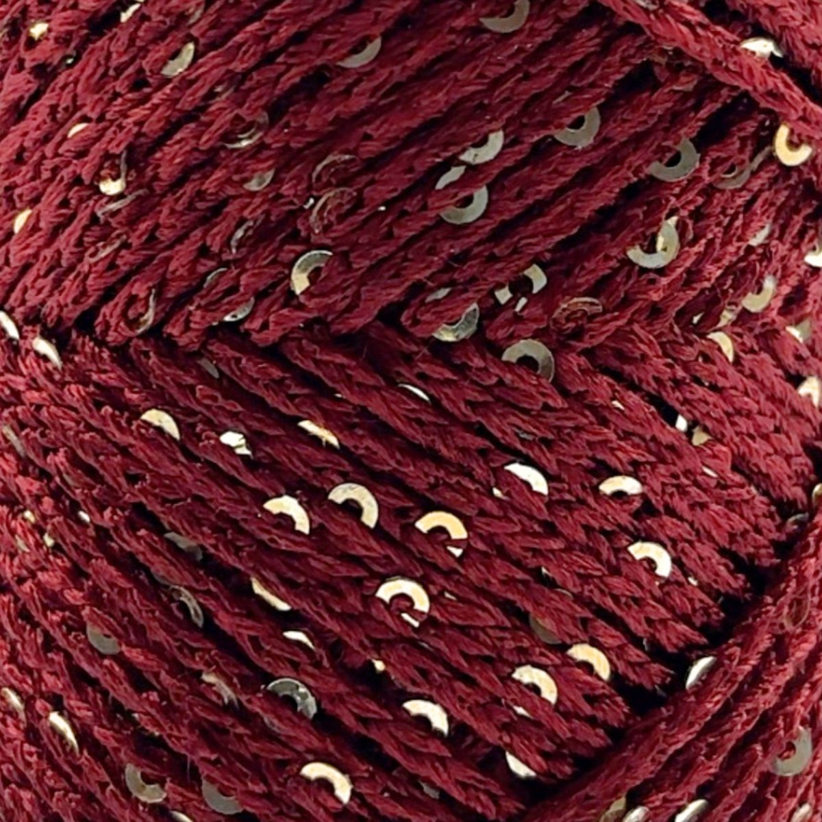 Sensy Paillette Macrame Cord - 109 Yards 100% polyester