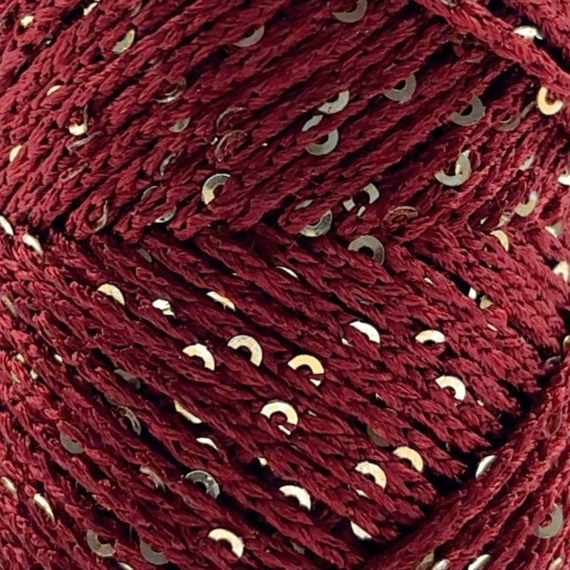 Sensy Paillette Macrame Cord - 109 Yards 100% polyester