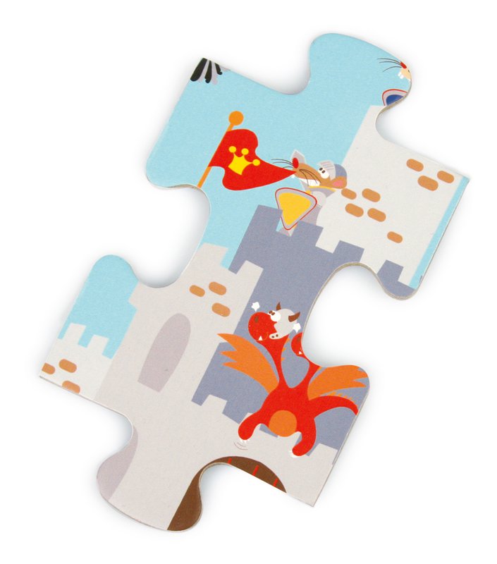 Puzzle - Bataille de chevalier