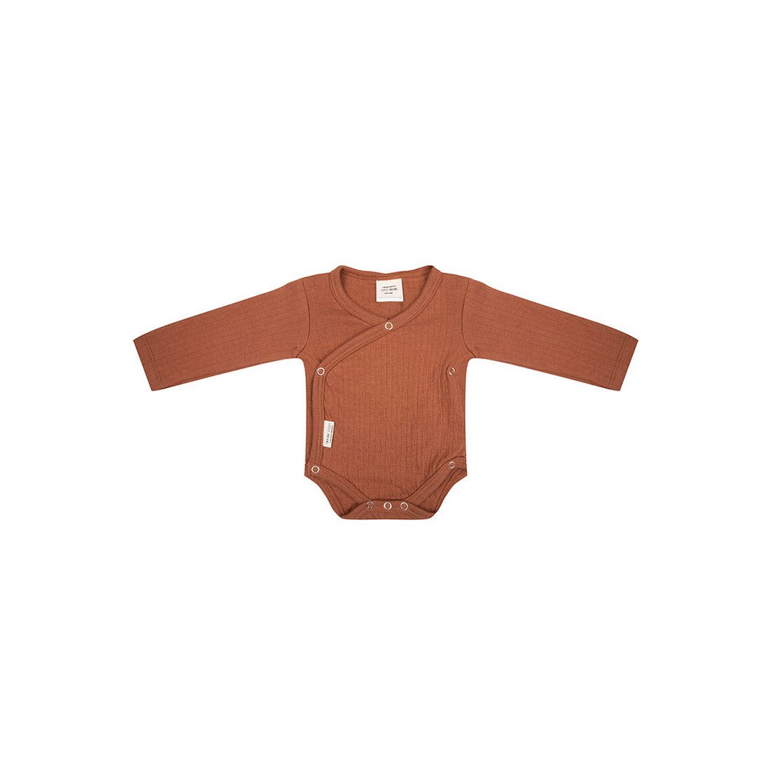 Long Sleeve Bodysuit - Amber Brown