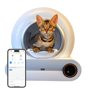 Self -cleaning litter box - 65 liters