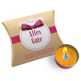 Lucky light / In the sunny yellow gift box with a cut-out bow 🎀 / Dots / All the best