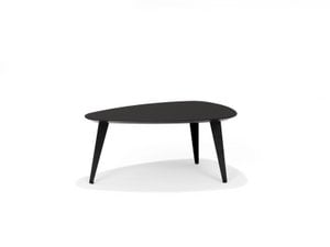 Coffee table switch -dion - 95x55 kidney shape black oak 40h