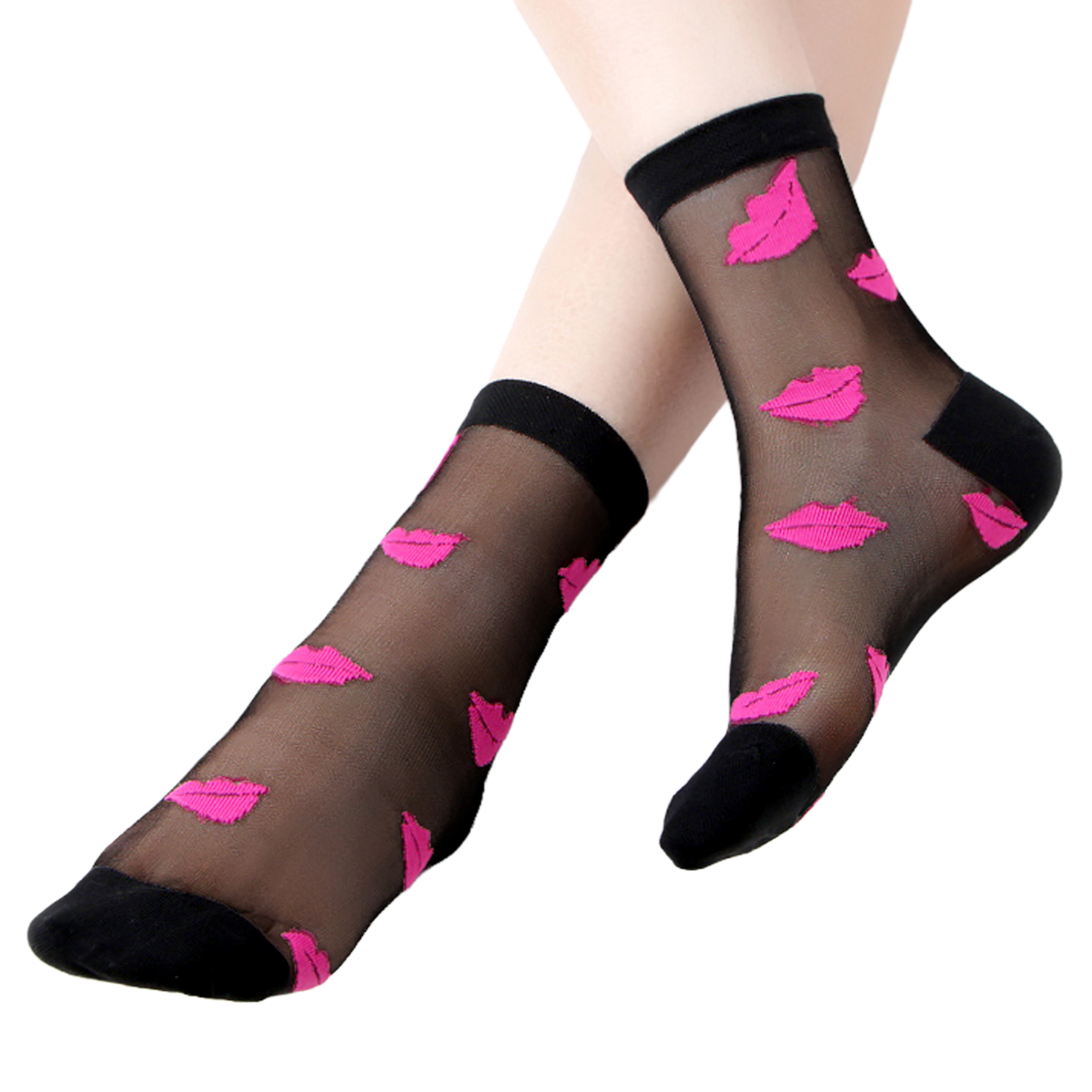 Kiss Me holdbare voile sokker!