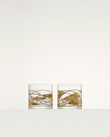 Whiskyglazen Goud