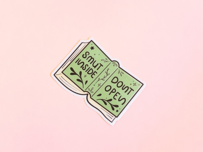 Smut Inside Don't Open Sticker