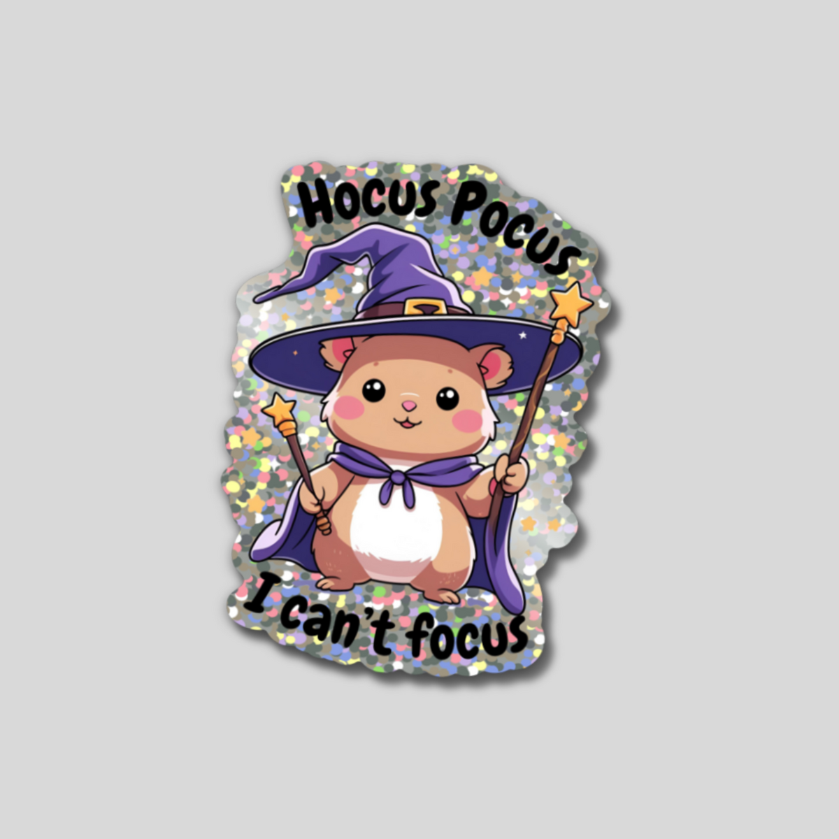 Pegatina | Hocus Pocus - No puedo concentrarme