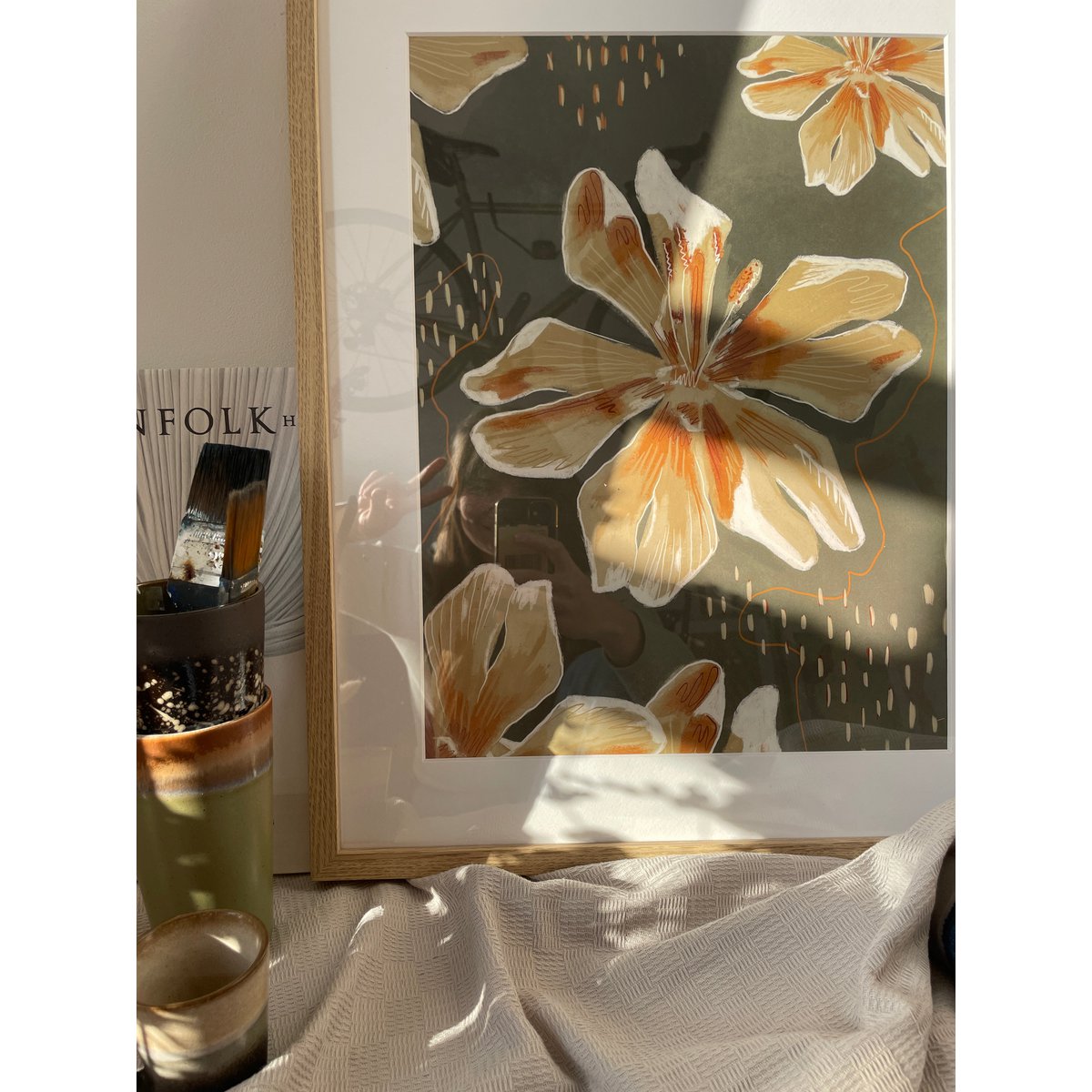 'Gibraltar Campion' Art Print