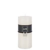 J-Line cilinderkaars - vanille - wit - large - 52U